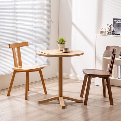 Mobili da ristorante Sedie in legno resistente con design moderno in legno di faggio