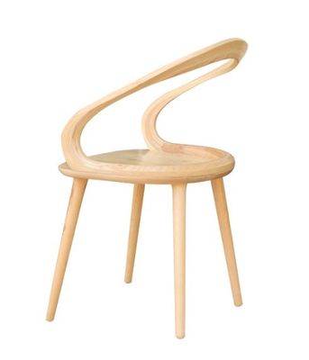 Design Nordic Modern Dining Chair con disegni personalizzati e finitura laccata