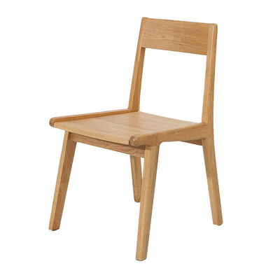 NO Sedile da pranzo a telaio in legno massello piegate per hotel e ristoranti Vintage in stile nordico finitura naturale