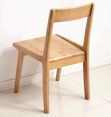 NO Sedile da pranzo a telaio in legno massello piegate per hotel e ristoranti Vintage in stile nordico finitura naturale