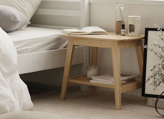 Disegni personalizzati Vintage Legno Massello Quadrato Tavolo da caffè W50*D35*H42CM per soggiorno