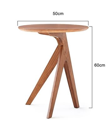 Tavolo rotondo d'epoca Disegni personalizzati per tavolo da tavolo in legno massello Arredamento del soggiorno