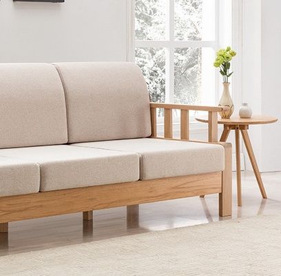 Tavolo da caffè in legno massello rotondo di design moderno per soggiorno W32/40/50*D32/40/50*H30/40/51CM