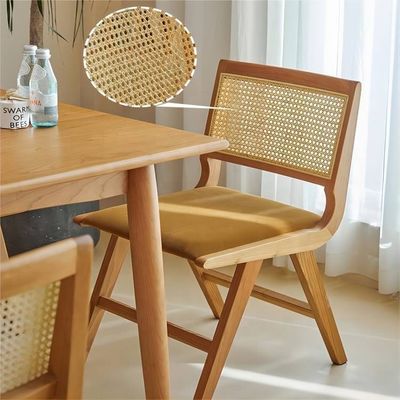 Sedie da cucina in legno massello e rotano per mobili commerciali