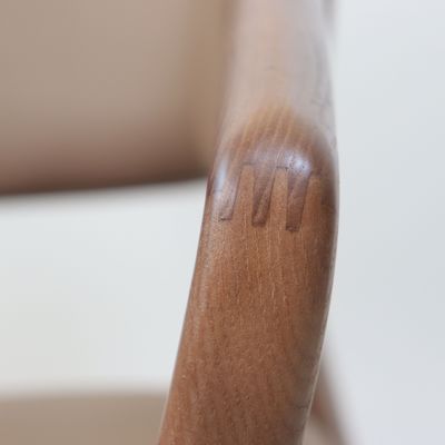 2023 Design Moderno Legno Massello PU Pelle Sala da pranzo Cattedra Ristorante per Arredamento Domiciliare Generale NO Piegato