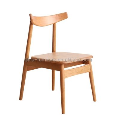 Sedile da pranzo in legno massello con stile di design moderno per mobili per la sala da pranzo in Cafe Ristorante a e Nordic Simple Design