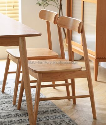 Sedile da pranzo in legno massello con stile di design moderno per mobili per la sala da pranzo in Cafe Ristorante a e Nordic Simple Design