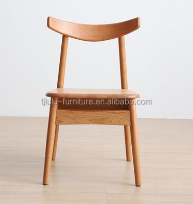 Sedile da pranzo in legno massello con stile di design moderno per mobili per la sala da pranzo in Cafe Ristorante a e Nordic Simple Design