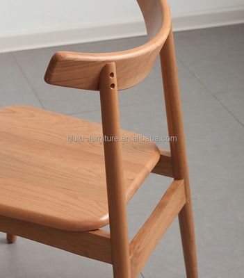 Sedile da pranzo in legno massello con stile di design moderno per mobili per la sala da pranzo in Cafe Ristorante a e Nordic Simple Design