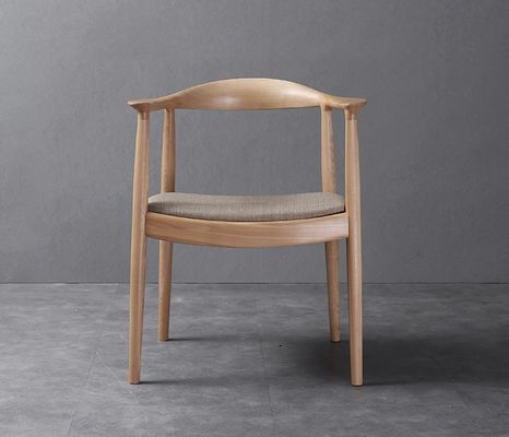 Sedile in pelle in PU Sedile da pranzo in legno W61*D55*H76CM per ristoranti di design nordico moderno nel 2023