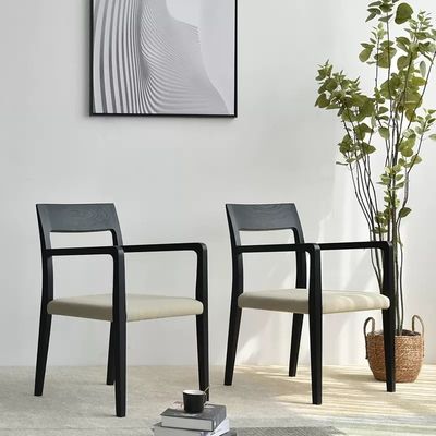 Home Arredamento Stile Italiano Design Moderno Tessuto in Legno Massello Tappezzeria Sala da pranzo Restaurante Poltrona per Cucina 2023