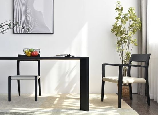 Home Arredamento Stile Italiano Design Moderno Tessuto in Legno Massello Tappezzeria Sala da pranzo Restaurante Poltrona per Cucina 2023
