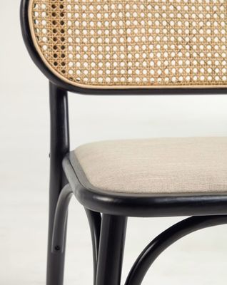 Alberghi Arredamento Ristorante Moderno Customizze Tappezzeria Copertura di cotone Sedile da pranzo per robusto in Hotel
