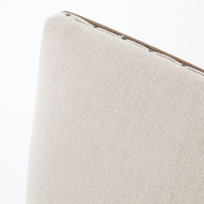 Restaurante Hotel Sedile da pranzo in legno massello con finitura in nitrolacchia e rivestimento in tessuti moderni