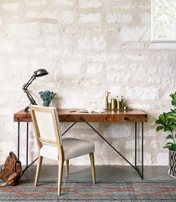 Restaurante Hotel Sedile da pranzo in legno massello con finitura in nitrolacchia e rivestimento in tessuti moderni