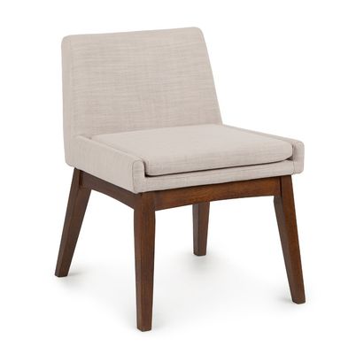 Imballaggio della posta Nordica struttura in legno moderno stoffa sedia da pranzo per ristorante hotel telaio in legno di gomma