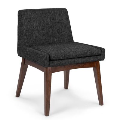 Imballaggio della posta Nordica struttura in legno moderno stoffa sedia da pranzo per ristorante hotel telaio in legno di gomma