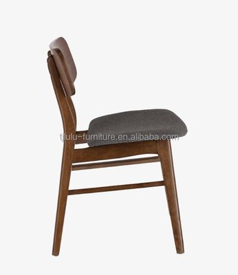 Home Arredamento In Legno Massello Sedie da pranzo con colori personalizzati e sedile in tessuto imbottito