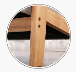 Sofà robusto per mobili da soggiorno Set con pelle in legno moderno in grigio/bianco/azzurro/marrone e design robusto