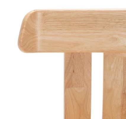 Sedie da pranzo in legno massello Arredamento vintage a schiena alta per la collezione di case moderne