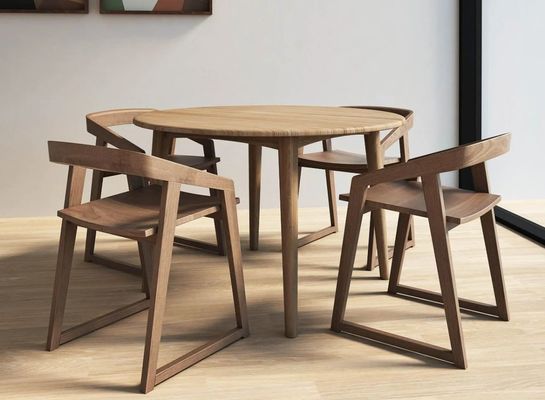 Home Arredamento In legno Sedile da pranzo in legno massello per sala da pranzo