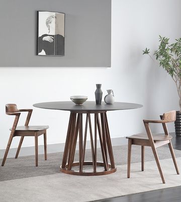 Poltrona di legno Sala da pranzo di legno Ristorante Design moderno
