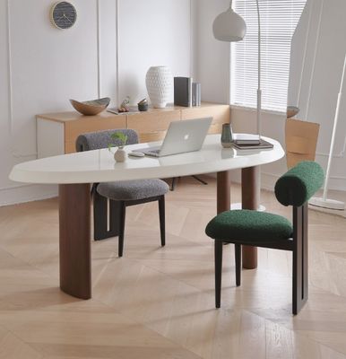 Moderno Living Arredamento Design Tessuto Sala da pranzo Seduta ristorante con stile in legno massello