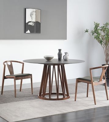 Imballaggio per la posta N Arredamento per la sala da pranzo Moderno Legno Massello PU Pelle/Tessuto Poltrona impilata per ristorante e soggiorno