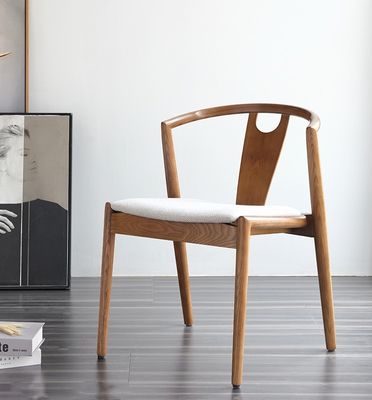 Imballaggio per la posta N Arredamento per la sala da pranzo Moderno Legno Massello PU Pelle/Tessuto Poltrona impilata per ristorante e soggiorno