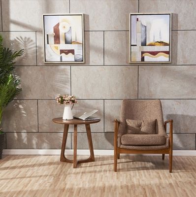Design moderno Tempo libero Materiale in legno massello Sala da pranzo Ristorante Divano Poltrona Mobile da soggiorno Con appoggio per il tempo libero