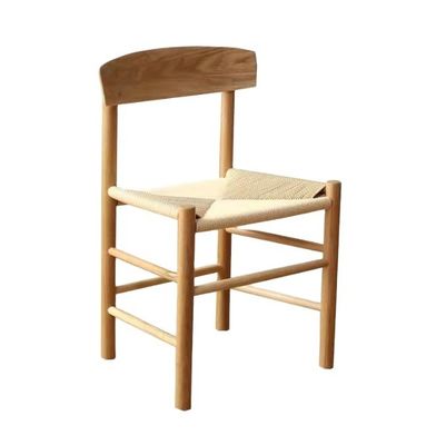 Sedie da pranzo Best personalizzato stile moderno legno massello di quercia filo tessuto Hotel braccialetto sedie ristorante