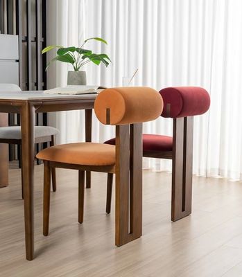 Materiale di copertura in velluto/lappello seduta morbida seduta sala da pranzo seduta per arredamento per la casa soggiorno e albergo Moderno disegno di campione
