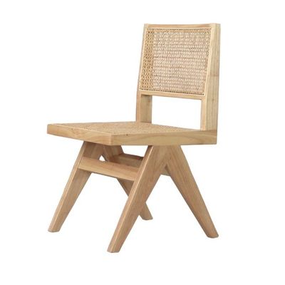 Salone Moderno Semplice In Legno Massello Rattan Sospendente Sedile Per Sala Da Pranzo Arredamento Per Soggiorno Legno Di Gomma