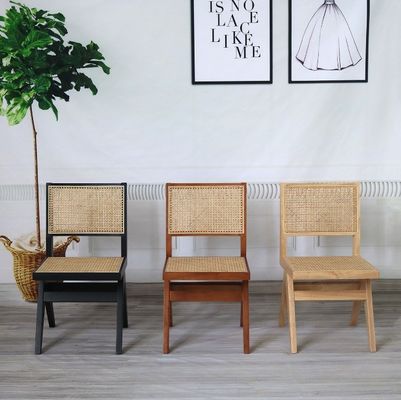 Salone Moderno Semplice In Legno Massello Rattan Sospendente Sedile Per Sala Da Pranzo Arredamento Per Soggiorno Legno Di Gomma