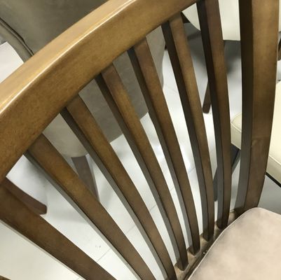 Arredamento per interni Moderno Semplice Disegno Arredamento Massello Dining Legno di quercia Sedile da ristorante Soggiorno Arredamento Posta N W48*D57*H88CM