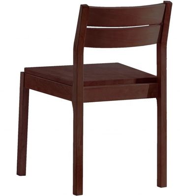 Sedie da ristorante e da pranzo in legno massello nordico moderno e semplice