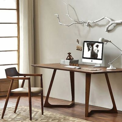 Home Arredamento Generale Sedie da ristorante in legno massello con design moderno di lusso e materiale in cuoio PU