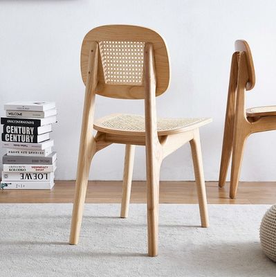 Moderna sedia da pranzo in rotino per hotel Arredamento per la casa di lusso in legno naturale