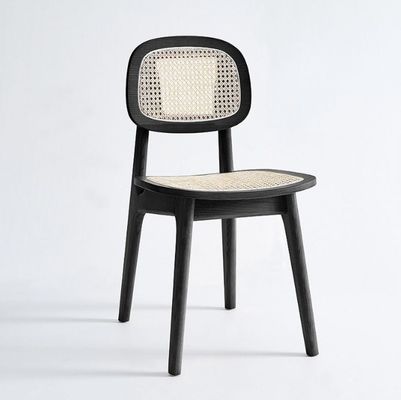 Moderna sedia da pranzo in rotino per hotel Arredamento per la casa di lusso in legno naturale