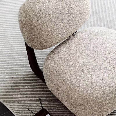Legno massello Salone di svago Tessuti Arredamento soggiorno Divano Poltrona nordica 50pcs Divano in legno moderno Poltrona imbottita