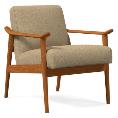 Aggiungi comfort ed eleganza al tuo soggiorno con il divano in legno massello W67*D79*H78 CM