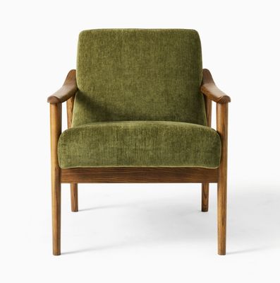 Aggiungi comfort ed eleganza al tuo soggiorno con il divano in legno massello W67*D79*H78 CM