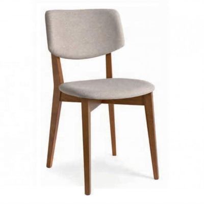 Moderno design Sedile da pranzo in legno massello in stile lussuoso con confezionamento postale Y