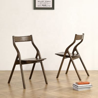 Sedia da ristorante in legno di lusso in stile moderno con disegni e materiali accettabili dal cliente