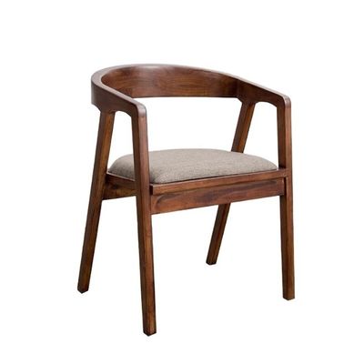 Sedile in legno naturale/noce moderno semplice per la casa Bar da pranzo Sedile in pelle PU in vendita