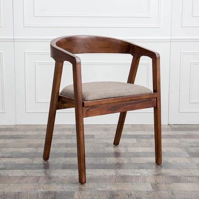 Sedile in legno naturale/noce moderno semplice per la casa Bar da pranzo Sedile in pelle PU in vendita