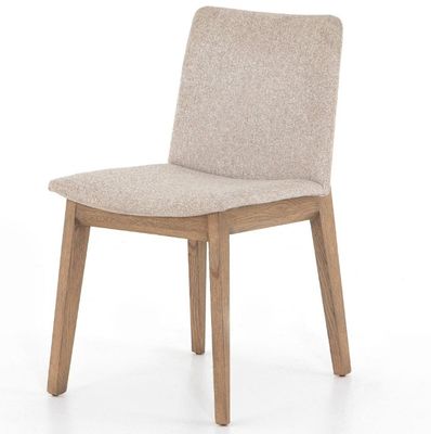 Legno naturale massello Ricreazione Back Office Casa Tappezzeria stile nordico Sedile da pranzo per scuola