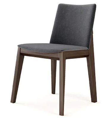 Legno naturale massello Ricreazione Back Office Casa Tappezzeria stile nordico Sedile da pranzo per scuola