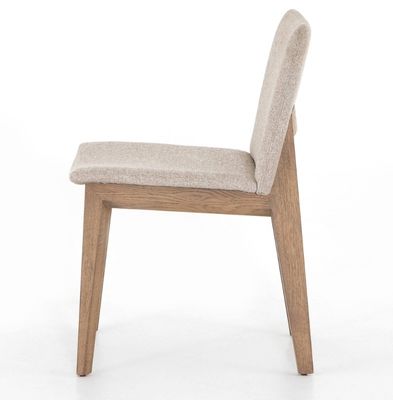 Legno naturale massello Ricreazione Back Office Casa Tappezzeria stile nordico Sedile da pranzo per scuola