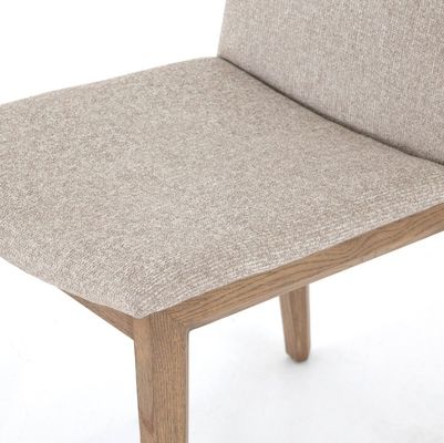 Legno naturale massello Ricreazione Back Office Casa Tappezzeria stile nordico Sedile da pranzo per scuola